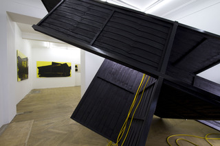 What the city left behind, Installation View at BISCHOFF/WEISS,Nathaniel Rackowe