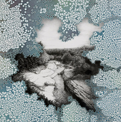 Synthetic Landscape 45 (Gorge),Shane McAdams