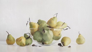Pears with Glass Bowl II ,Randall W. L. Mooers