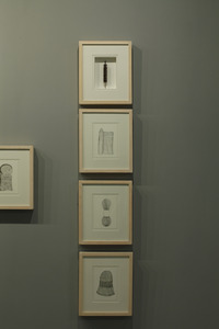 20120105072616-adip_dutta_protagonists_xvii_-_xx_brush___ink_on_acid_free_paper__stainless_steel_and_synthetic_fiber_7in_x_5in_each_2011