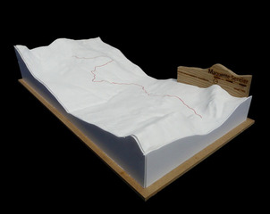 Maquette sentier,Nicolas Mussche