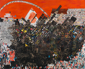 Scorched Earth ,Mark Bradford