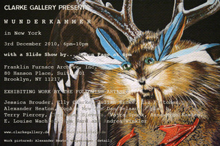WUNDERKAMMER at Franklin Furnace,E. Louise Wachler, Terry Piercey, Vajra Spook, Sophia New and Dan Belasco / plan b, Julian Eicke, Jessica Brouder, Anna-Myga Kasten, Alexander Heaton, Liz Fletcher, Christian Sievers, Elly Clarke, Kym Ward, Andrea Winkler