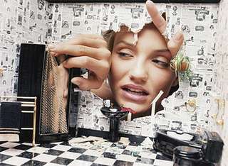 Cameron Diaz: Dollhouse Disaster, Home Invasion,David LaChapelle