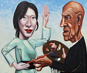 Alex Katz & Mie the Muse,Tom Sanford