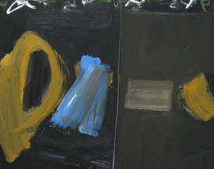 VICO #3 (detail),Emerson Woelffer