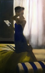 Girl with Letter,Louis Renzoni