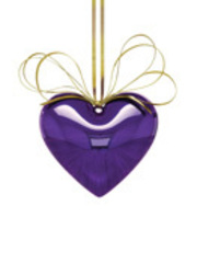 Hanging Heart Violet,Jeff Koons