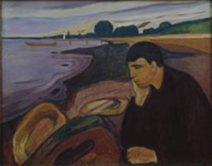 Melancholie ,Edvard Munch