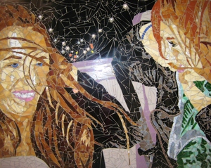 20120131210310-me_and_sarah_riding_in_the_back_of_lieske_s_beemer__25x31_stained_glass_on_board_2011