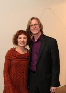 20120201192222-bill_bush_w-maddy_lemel_with_bill_bush_of_artweekla_at_suspended_states_opening_at_george_billis_gallery