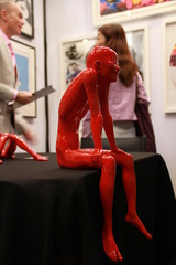 F2 Gallery and Fabien Fryns Fine Art, Beijing, China and Los Angeles, USA, exhibited works by contemporary Chinese artists and a polished stainless steel sculpture, Marilyn Monroe, by the British artist Richard Hudson (b. 1957).,