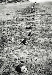 Liverpool Beach Burial ,Keith Arnatt