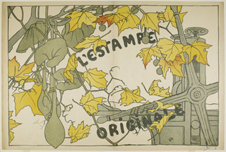 Cover for the second year of l\'Estampe originale,Camille Martin