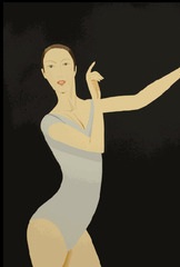 Sarah,Alex Katz