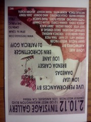 Announcement for Tiny Stage Show,