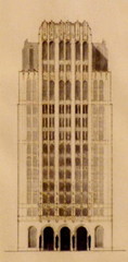 High-rise (logo of Western Architect),Bruce Goff