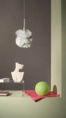 Canvas Leaves, Torso, and Lantern,Owen Kydd