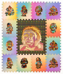Clowns and Neanderthals ,Heather McGill