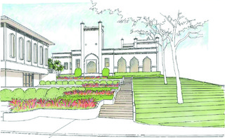 Brand Library & Art Center - architects\' rendering,