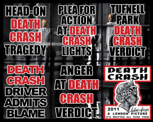  DEATH CRASH, From: London Pictures,Gilbert & George
