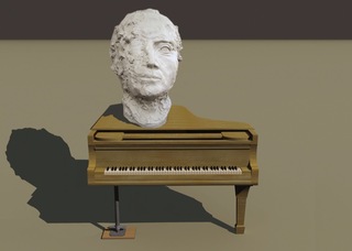 «Unfinished Symphony (Ich bin doch kein Mahler)» (image de simulation / rendering) ,Elmgreen & Dragset