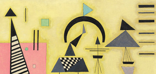 Decisive Rose (Entscheidendes Rosa),  (detail),Vasily Kandinsky