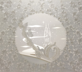 Butterfly carriage, Tiffany commission ,Zoe Bradley