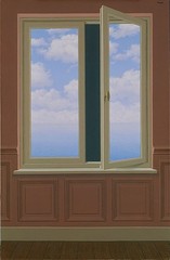 La lunette d’approche,René Magritte