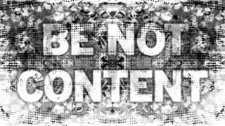 Be Not Content,Mark Titchner