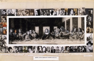 Some Living American Women Artists: Last Supper,Mary Beth Edelson