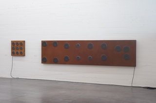 Installation View of Rosemarie Trockel, Flagrant Delight at WIELS Contemporary Art Centre, Brussels,Rosemarie Trockel