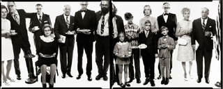  Allen Ginsberg\'s family: Hannah (Honey) Litzky, aunt; Leo Litzky, uncle; Abe Ginsberg, uncle; Anna Ginsberg, aunt; Louis Ginsberg, father; Eugene Brooks, brother; Allen Ginsberg, poet; Anne Brooks, niece; Peter Brooks, nephew; Connie Brooks, sister-in-la,Richard Avedon