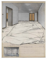Wrapped Floors (Project for Haus Lange Museum-Krefeld),Christo