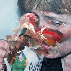 Study of Cathy with mug,Andrew Newton