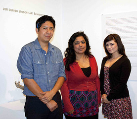 2011 Juror’s prize recipients (L to R) Manuel Lopez, Elizabeth Rodriguez, Lizette Perez-Rivera,