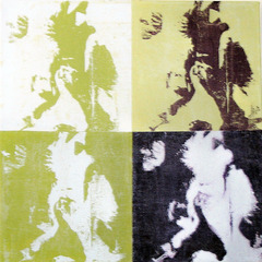 Iris a la Warhol #3,Bernice Faegenburg