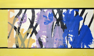"Garden View #1" detail,Bernice Faegenburg