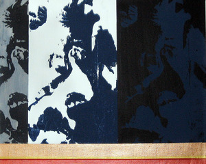 Iris Blue & Black,Bernice Faegenburg