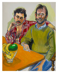 Geoffrey Hendricks and Brian,Alice Neel
