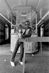 A Boy in Front of the Loews 125th St. Movie Theatre, Harlem, NY,Dawoud Bey