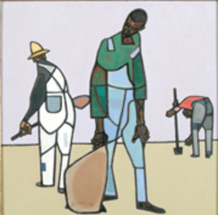 Three Share-Croppers,Robert Gwathmey