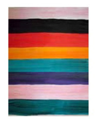 Serape Panel III ,Mary Heilmann
