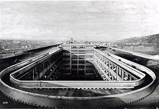 Fiat factory Lingotto, Turin, Italy. ,