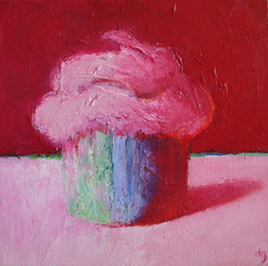 Big Pink Cupcake I,Debi Gero