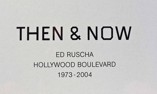 Then & Now,Ed Ruscha