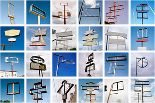 Signs Without Signification Portfolio  (from the series Franchised Landscape),Jeff Brouws