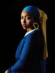 Girl With a Bamboo Earring,Awol Erizku