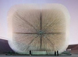 UK Pavilion, Seed Cathedral. Shanghai Expo, China,