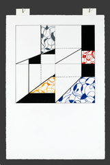 Constructed Space with Wallpaper,Jane Bruce